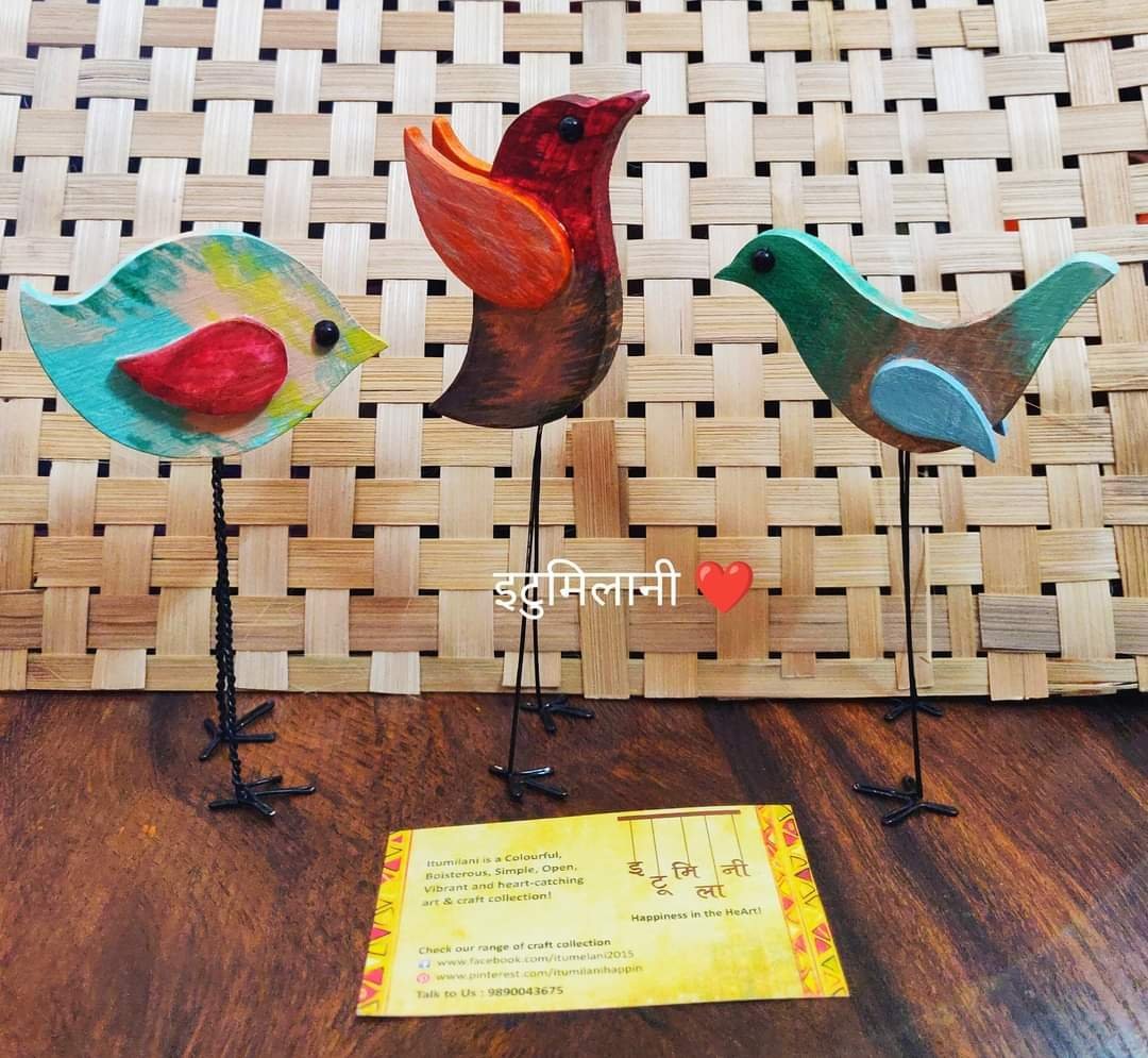 ITUMILANI: Bird Series Tabletop- Set of 3