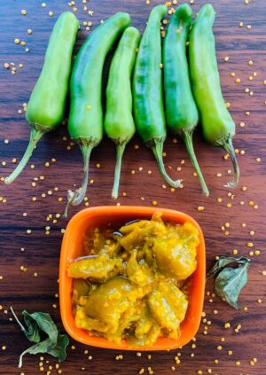 Green Chili- Rai Dal Pickle